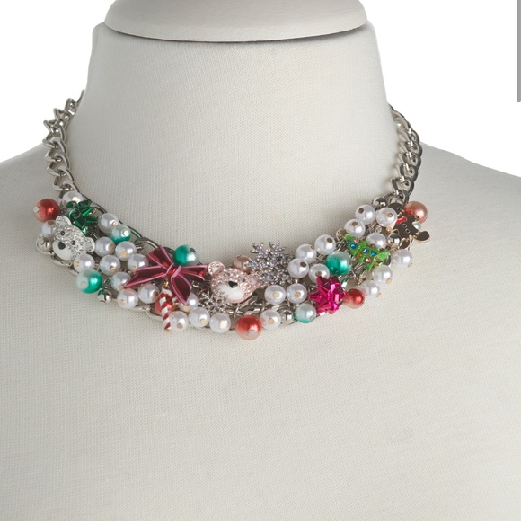 Betsey Johnson Festive Holiday Necklace - Picture 10 of 10
